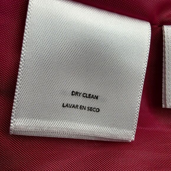 Black Label by Evan Picone Crimson Red Open Blazer Size 8 - Picture 10 of 13